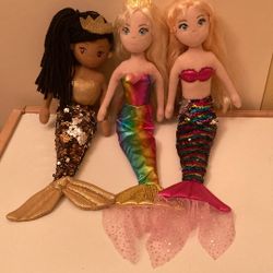 Aurora Sea Sparkles 18-inch Mermaid Plush Toy