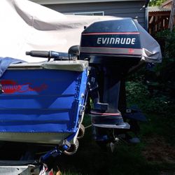Evinrude 6hp  2 Stroke Out board  