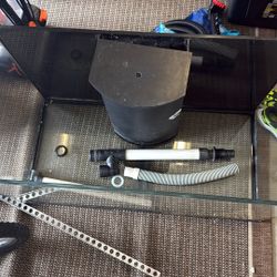 57 Gallon Fishtank With Overflow Compartment 