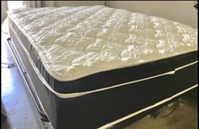 NEW QUEEN PILLOWTOP MATTRESS AND BOX SPRING ALL NEW /BED FRAME NOT INCLUDED Home & Garden