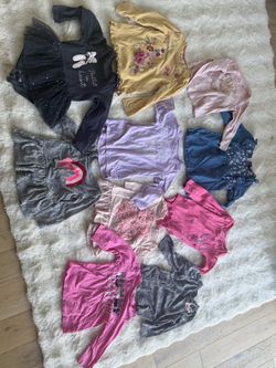 toddler girl 18-24 months long sleeves bundle