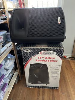 HARINGER 15’’ Active Loudspeaker Speaker Set Of 2 