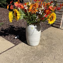 Flowers And Flower Pot