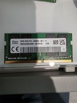 SK hynix 32GB DDR4-3200 Laptop RAM SODIMM — 4 Available