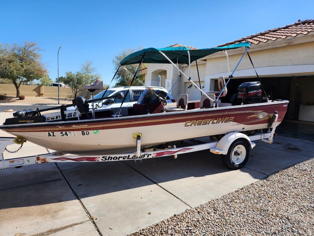 Boat Aluminum Crestliner 