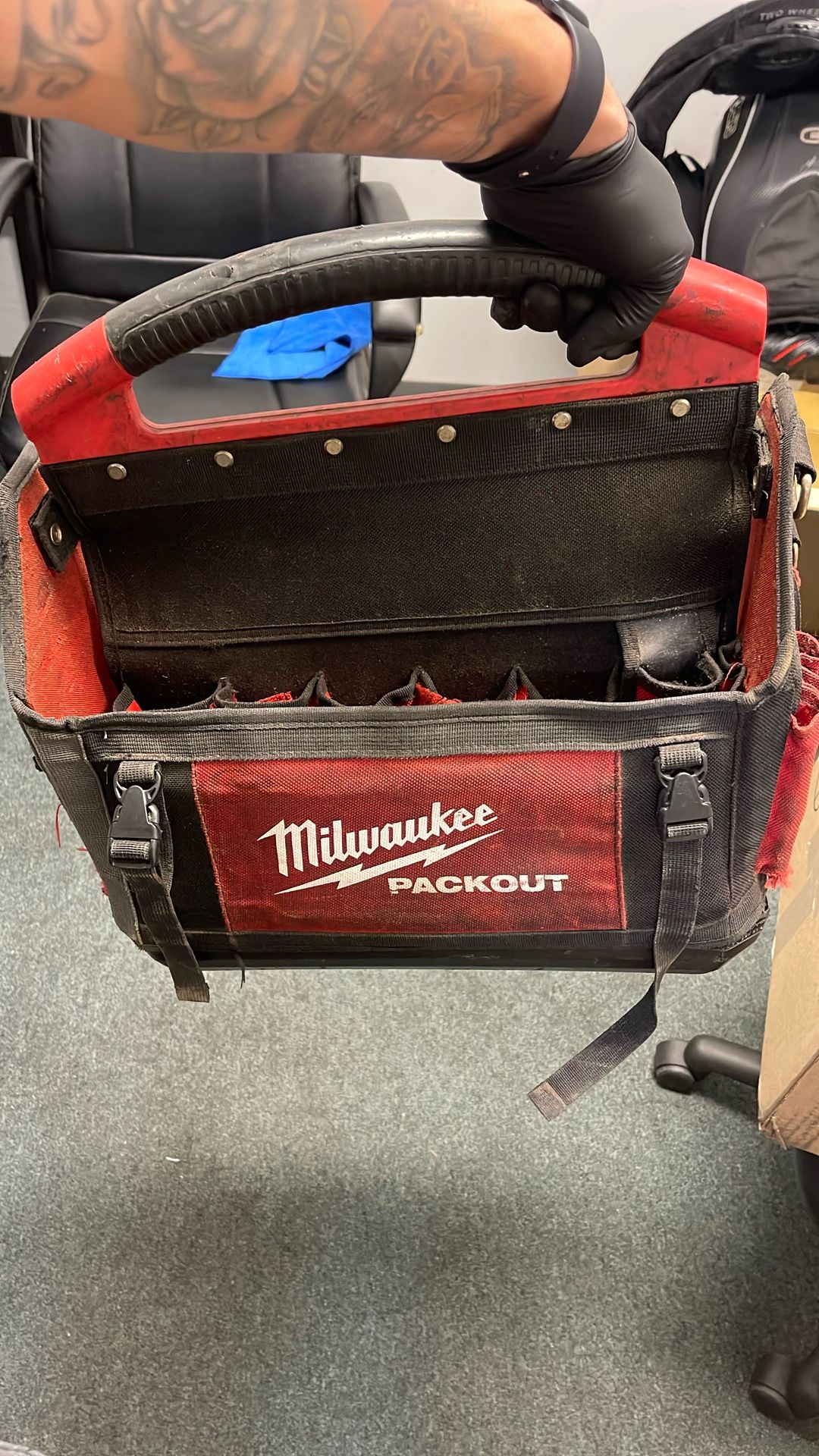 Milwaukee Hand Tool Bag Very Used 