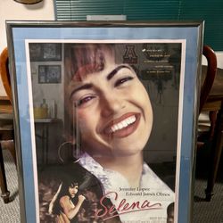 Selena Movie Poster (Jennifer Lopez) – Framed