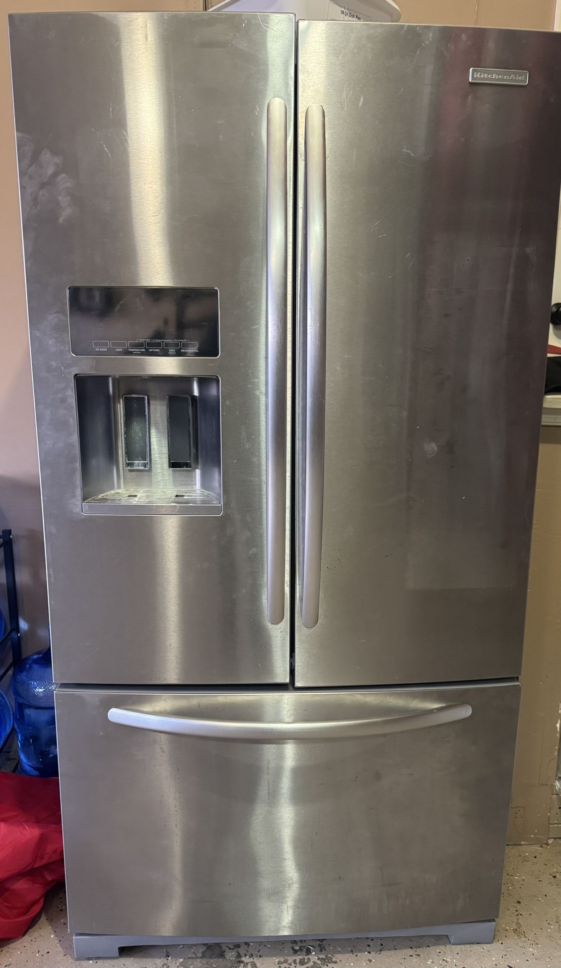 Stainless Steel kitchenaid Refrigerator