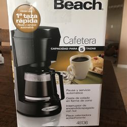 **New**Hamilton Beach 5 Cup Coffee Maker