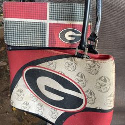 Ga Bulldog Purse 