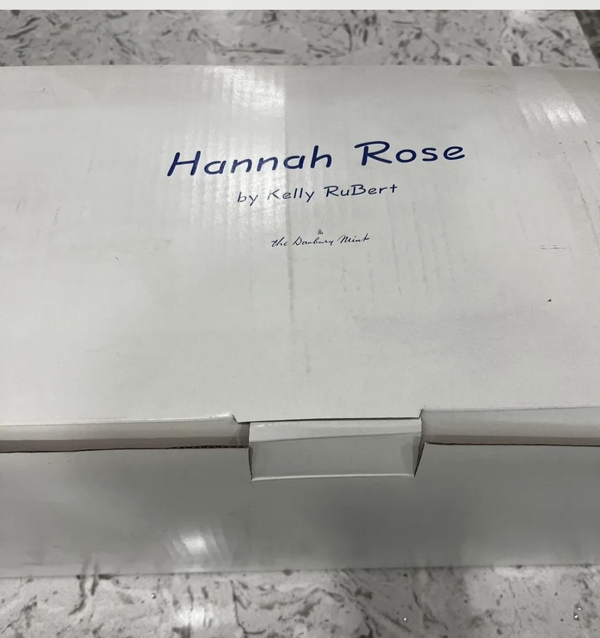 Hannah Rose Danbury Mint Collectible Porcelain Doll NEW Unopened