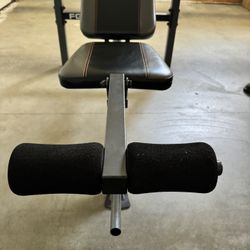 Home Gym Weight Set with Bench (PICK UP ONLY)