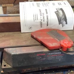 5 1/8” Craftsman jointer planner