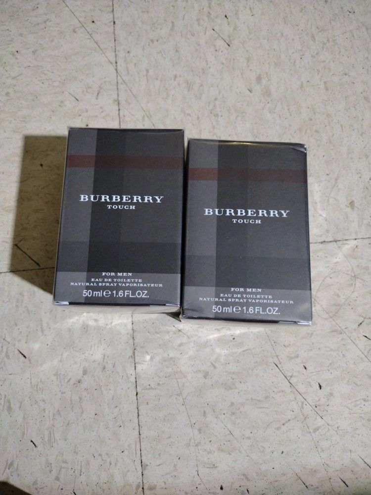 BURBERRY TOUCH COLOGNE SPRAY FOR MEN 50 ML 1.6 OZ $50 EACH ON THIS ONE IS ONLY ONE LEFT FOR SALE