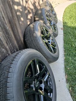 For Sale a Set Of 4 rims and tires