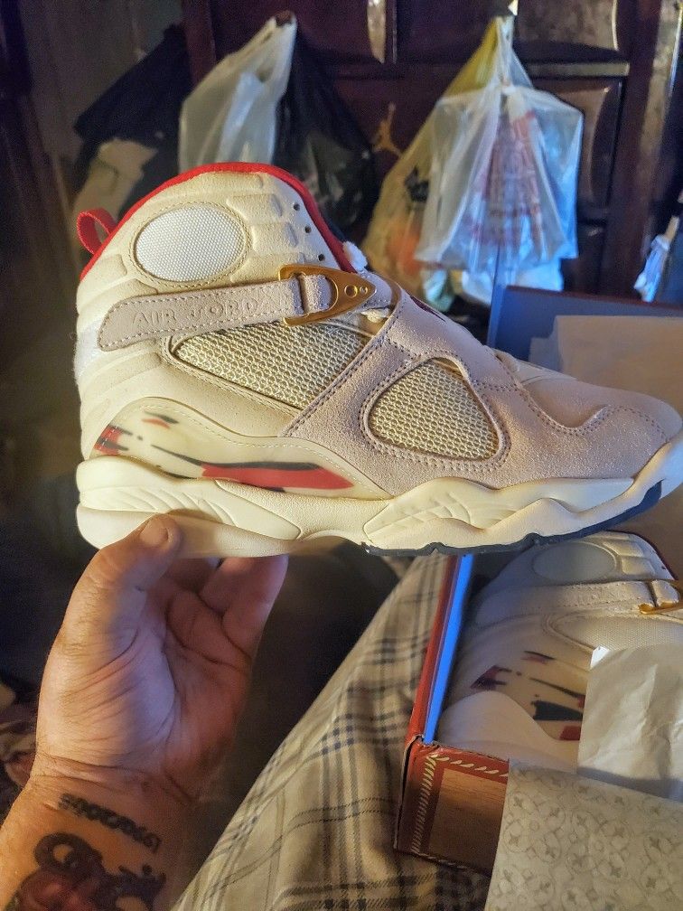 Jordan Retro 8 Latin Pride 8s Nwe Size 10.5 