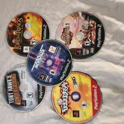 Ps2 disc lot