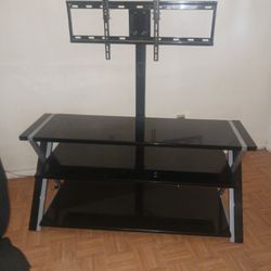 Three Tier Swivel TV Stand