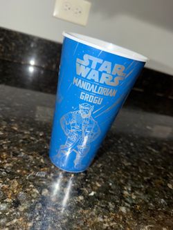The mandalorian plastic cup