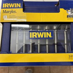 Irwin Marples Forster Bit Set Wood Drilling 8 Pcs(1966892)