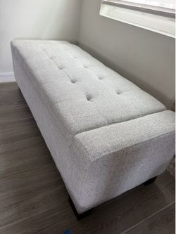 Modern Storage Bench Ottoman – Like Ne