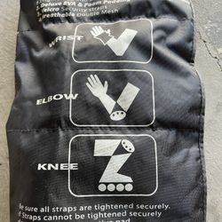 Bone Shieldz Pro Level 360 Advance Protection  Wrist Knee Elbow Grey  MEDIUM SKATEBOARD SNOWBOARD BMX BIKE  SKATE  ROLLERBLADE 