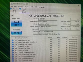 Crucial BX500 1 TB Solid State Drive, 2.5