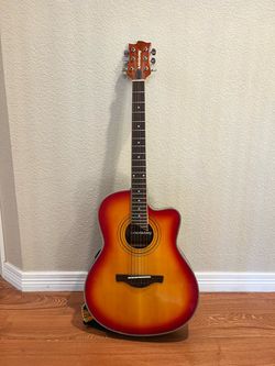 Kawasamy Acoustic Electric Guitar
