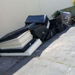 Bandejas Grandes de Plástico 