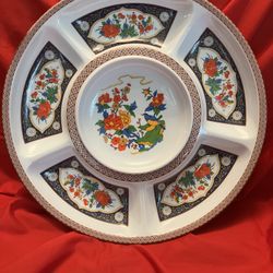 RARE 1980s Tombolo Melamine Ware (Model #8814) Large 14" Serving Platter