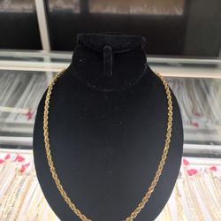 10k solid gold rope chain 46.1 grams 28 Long layaway available 10%dwon if you interested please make sure you ask for Maribel thank you
