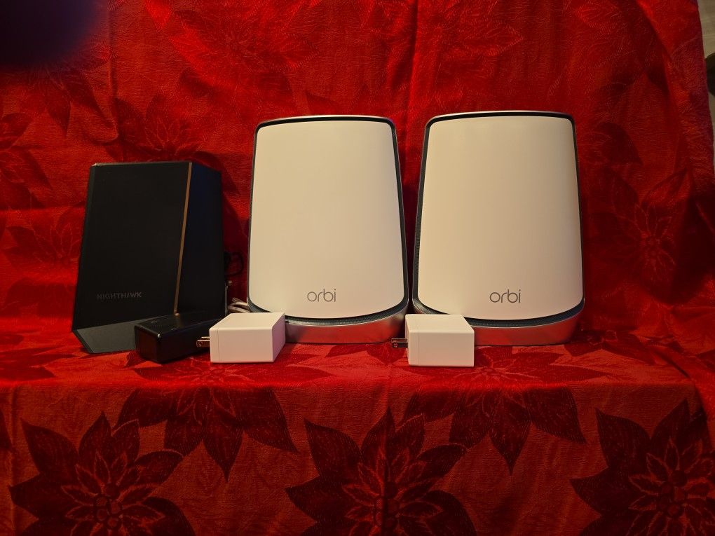 Netgear CM2000 Cable Modem & Orbi Wifi6 Mesh