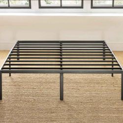 Brand New QUEEN 14" Metal Platform Bed Frame, Heavy Duty