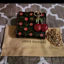  LIMITED EDITION Louis Vuittons Zippy CHERRIES Date Stamped CA0O25