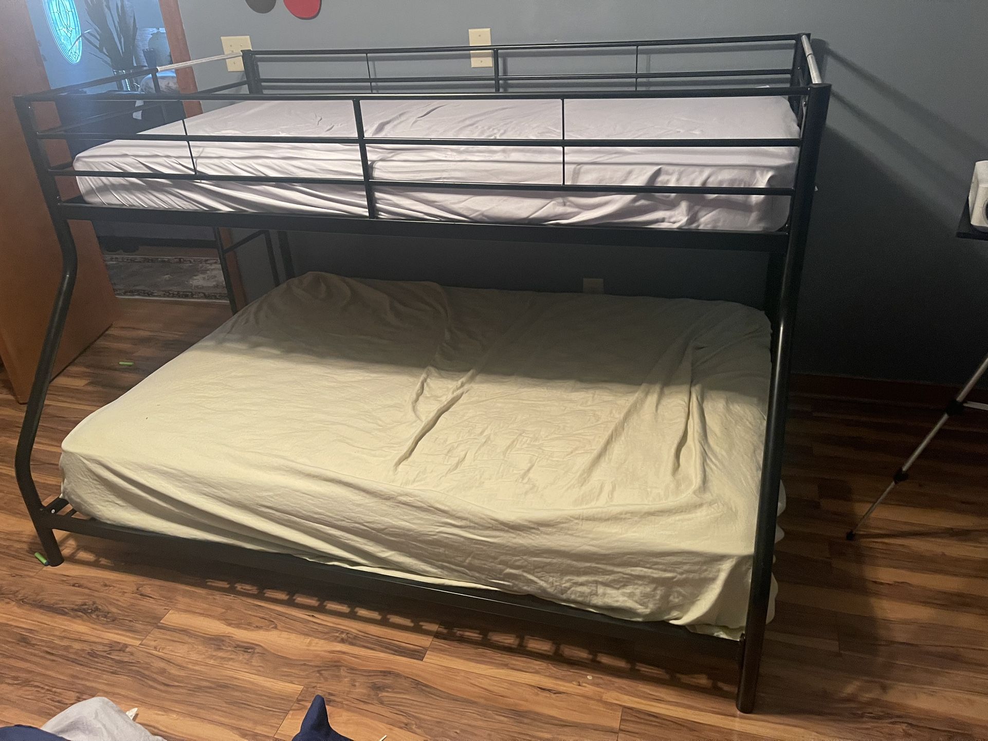 Twin Over Full Bunk Bed Low Profile