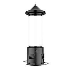 Squirrel Shield Metal Squirrel Proof Choice Tube Feeder 3.1QT, Black