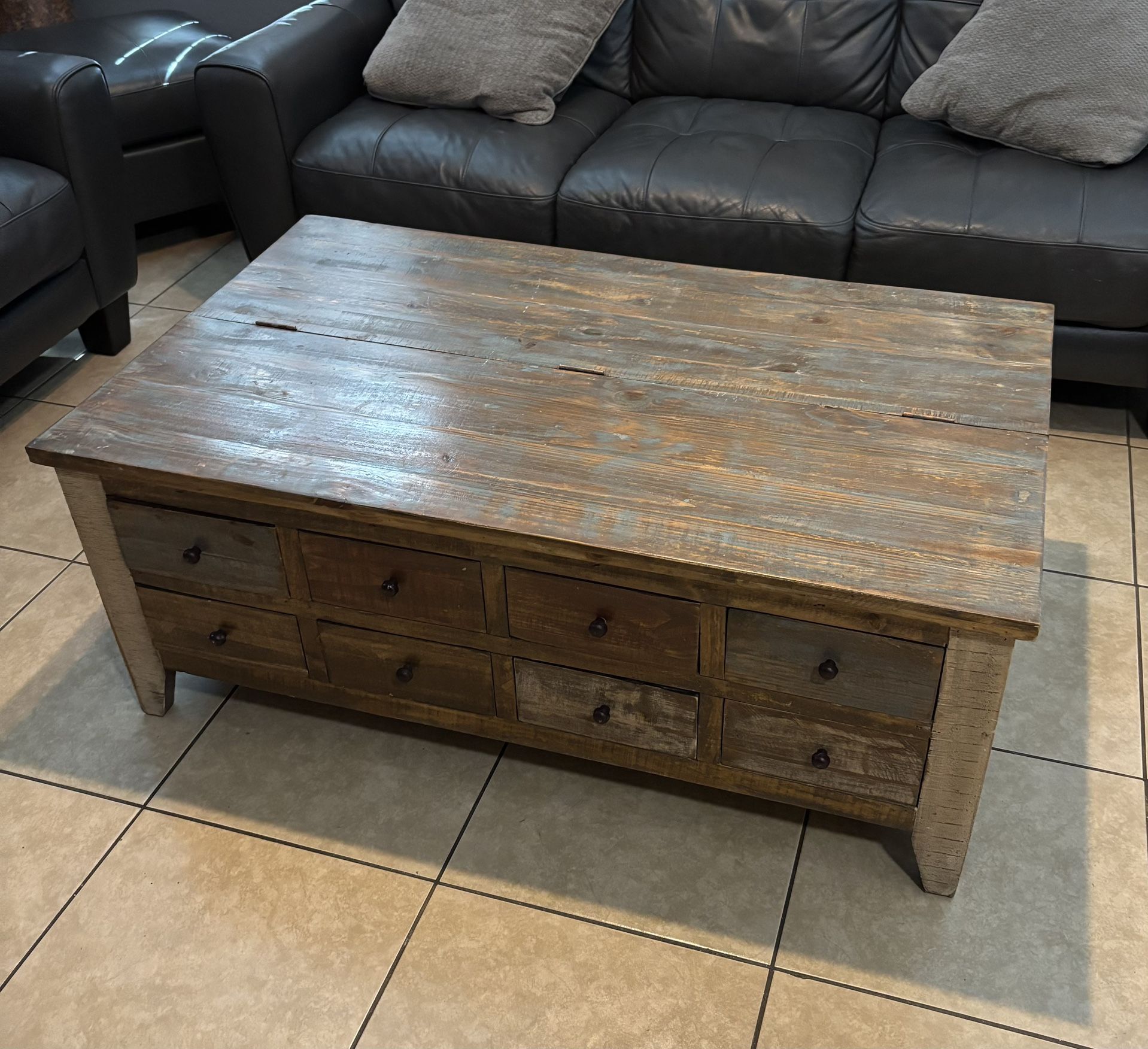 Beautiful Farm Style Coffee Table