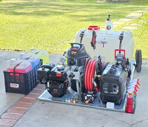 Detailing mobile Carwash Equipment complete skid,Equipo de Carwash completo