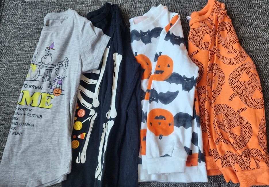 5t Toddler Girl Halloween Tops. All for $15