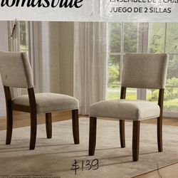 Two Set Of Chairs From Costco