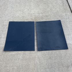 Black Polymer Mud Flaps Set