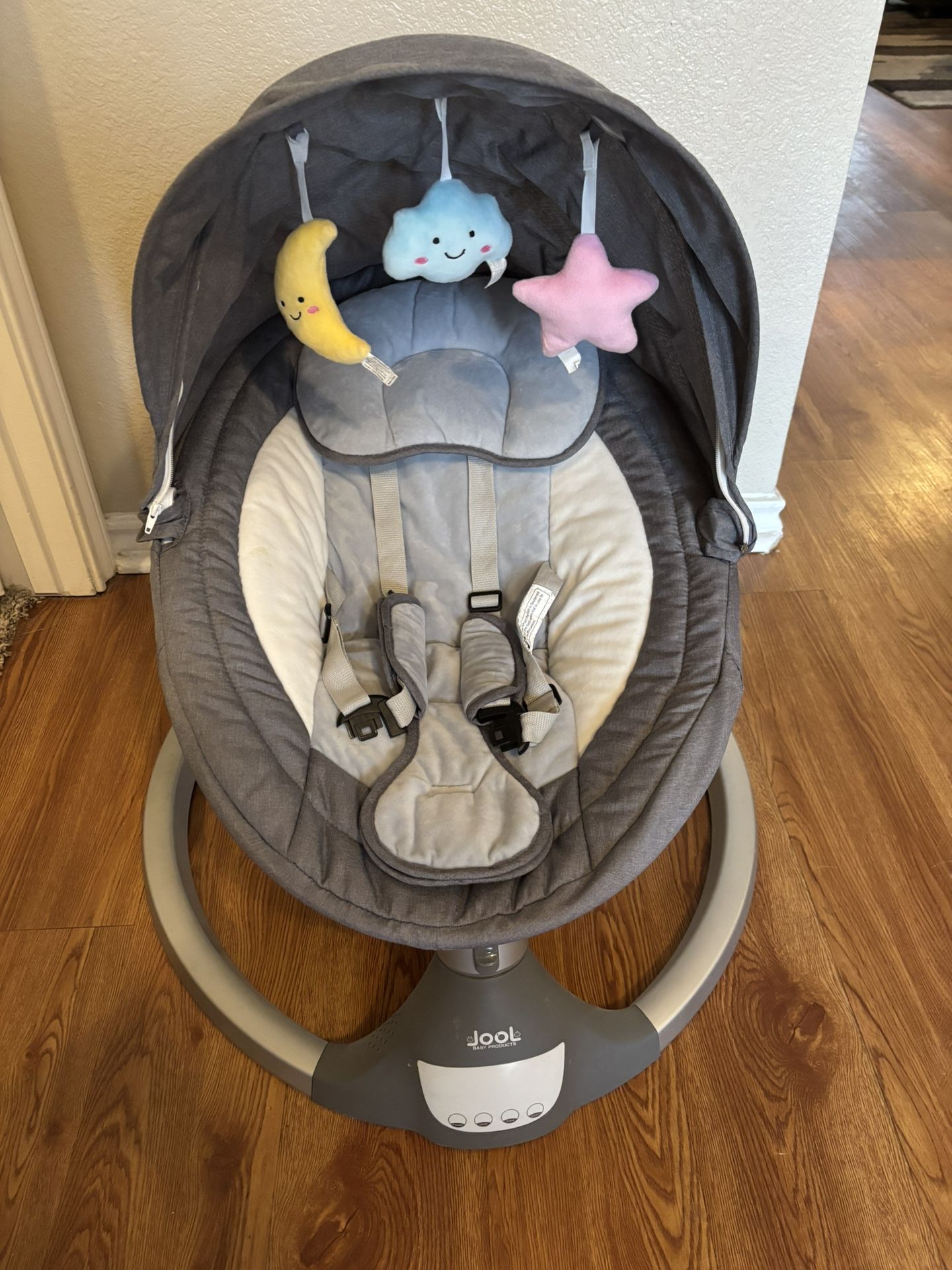 Baby Nova Swing for Newborns - Electric Motorized Infant Swing, Bluetooth Music, 10 Preset Melodies