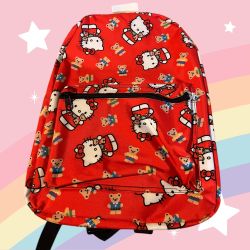 Hello kitty Red Backpack 