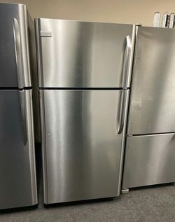 Frigidaire Stainless Top Mount Refrigerator