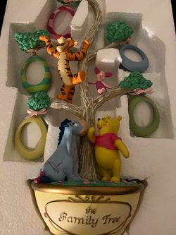 Winnie the Pooh Family Tree Photo Frame