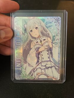 Union Arena Foil Emilia Action Point Re:ZERO