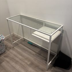 IKEA Shot Glass Top Desk 