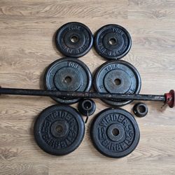 pesas  6 discos