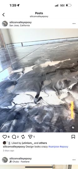 Luxury Metallic Epoxy