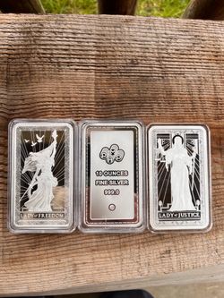 10oz Pamp Silver Bar
